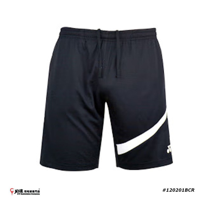 Yonex Men’s Shorts #120201BCR|007/Black|Asia XL