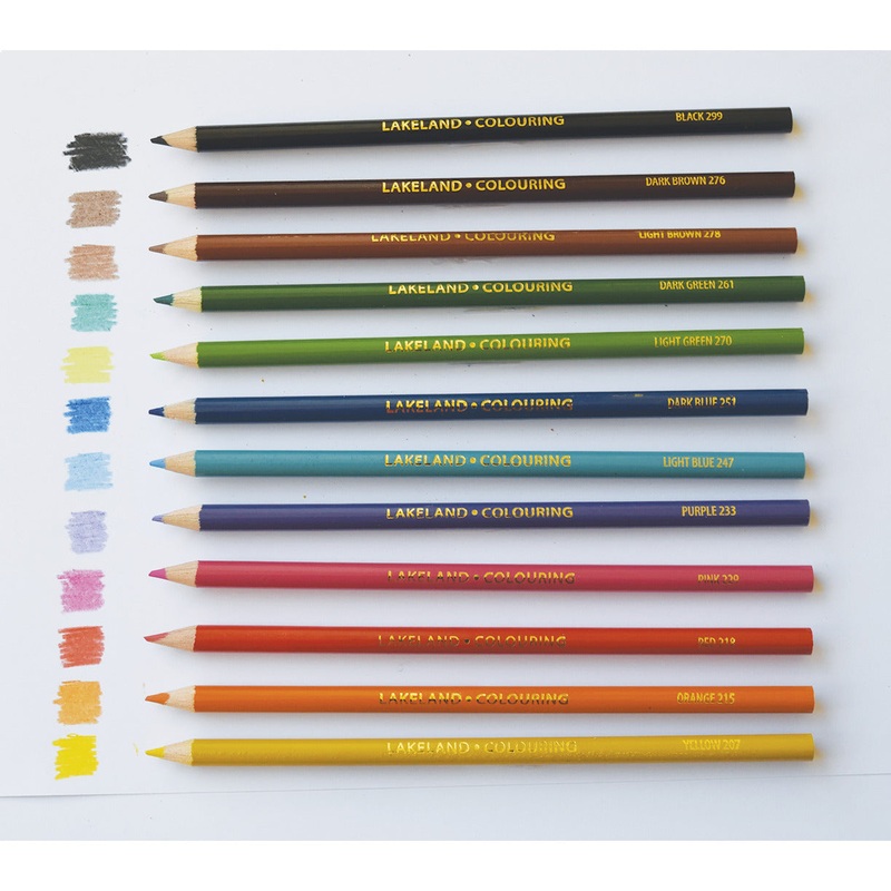 Col Pencil Pk12 Black