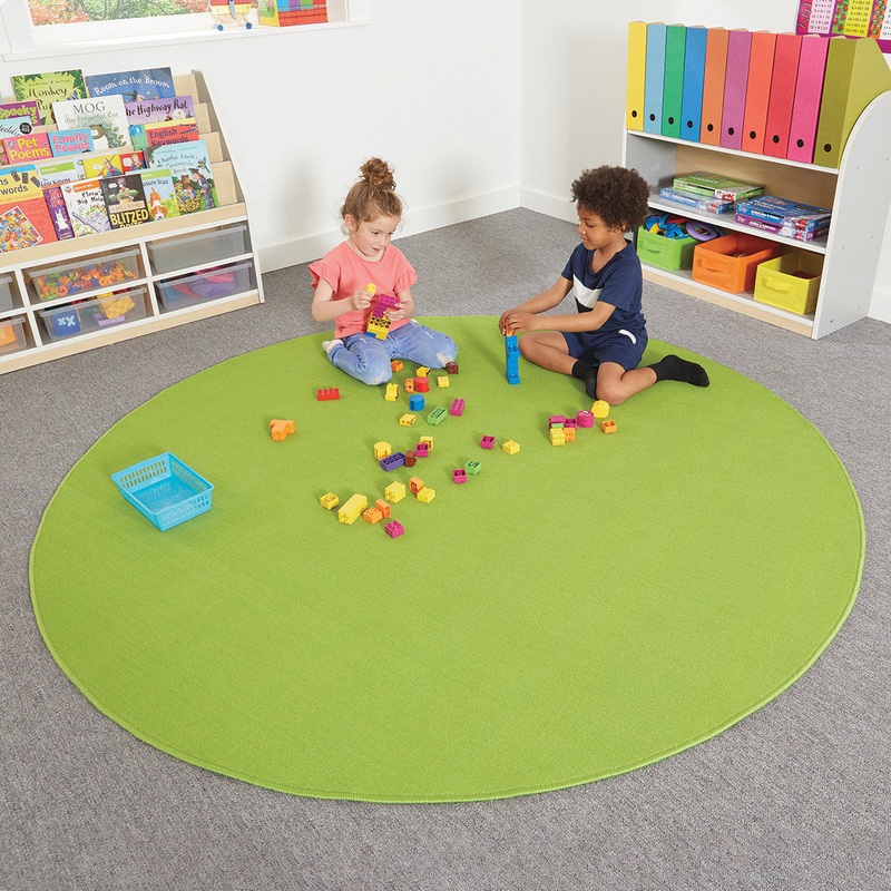 Carpet 2000Mm Dia. Green