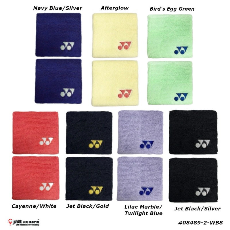 Yonex Wrist Band #WBD-Y024-08489-2-WB8-SR (2 IN 1)