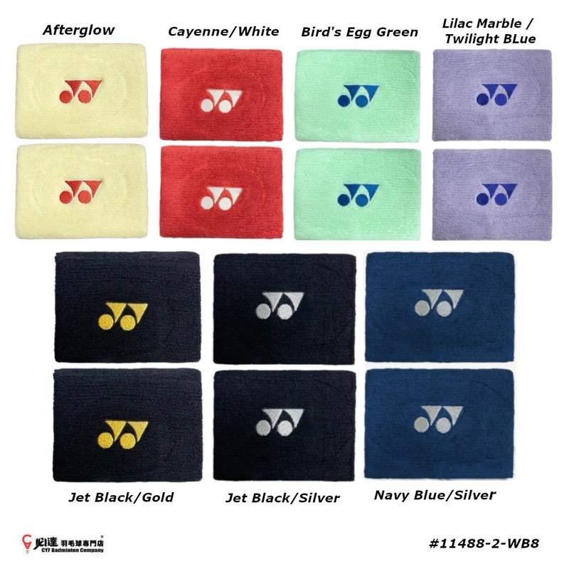 Yonex Wrist Band #WBD-Y024-11488-2-WB8-SR (2 IN 1)