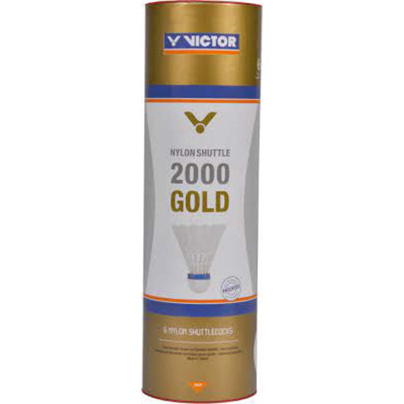 Victor Nylon Shuttle 2000|Wit|Geel