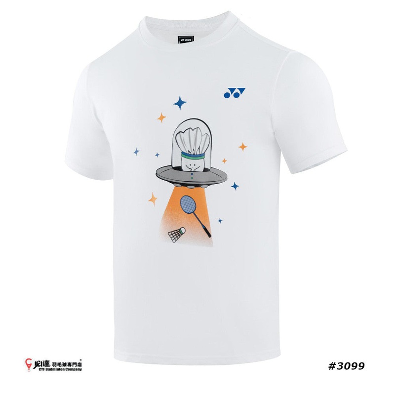 Yonex Cute Shuttlecock T-shirt #RM-3099-MYMAS25 UFO