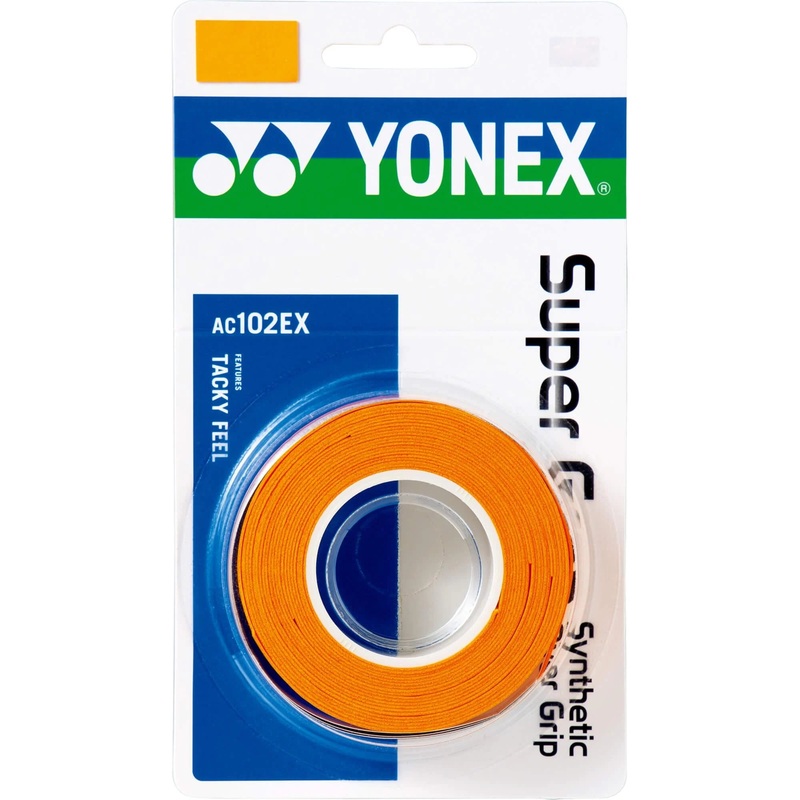 Yonex Super Grap Over Grip|Paars|Groen|Roze|Oranje|Geel|Zwart|Wit|Rood