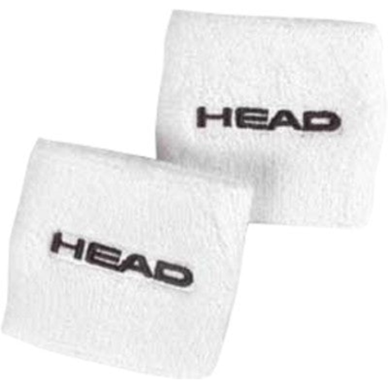 Head 2.5′ Wrist Band Pair|Black|White