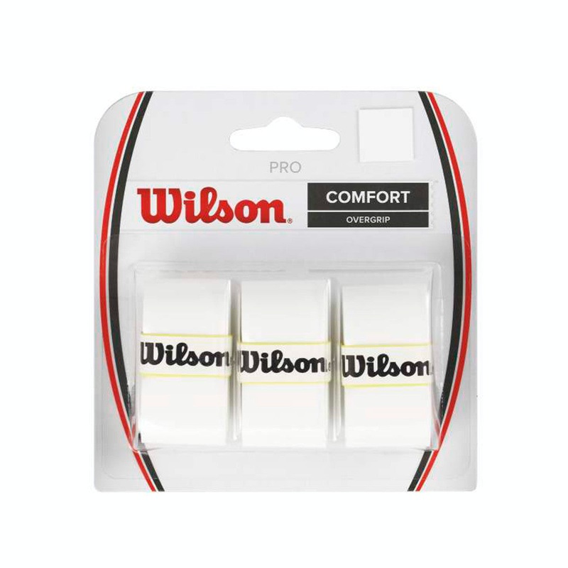 Wilson Pro Overgrip 3 Pack|White|Pink|Green|Yellow|Orange|Camo Green|Camo Grey|Camo Brown|Camo Blue