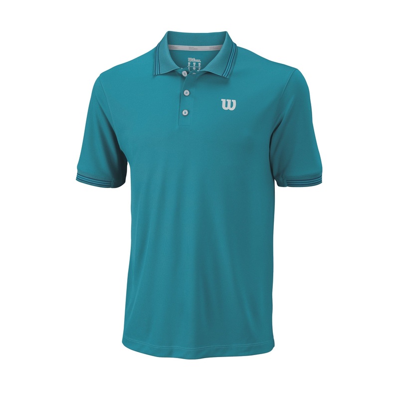 Wilson Star Tipped Polo (Men) – Enamel Blue