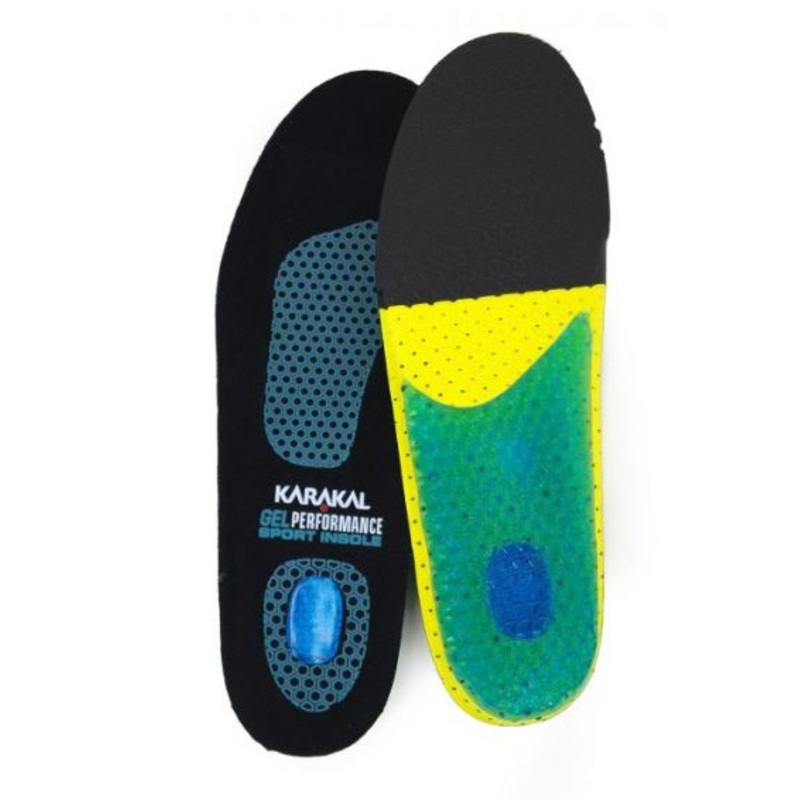 Karakal Performance Insoles|Men’s Large, US 13-14, Euro 46-47|Men’s Medium, US 9-10, Euro 42-43|Men’s Small, US 6-7, Euro 38-39