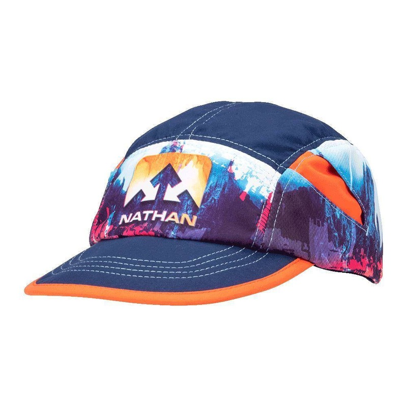 Nathan Quick Stash Run Hat|Navy Blue