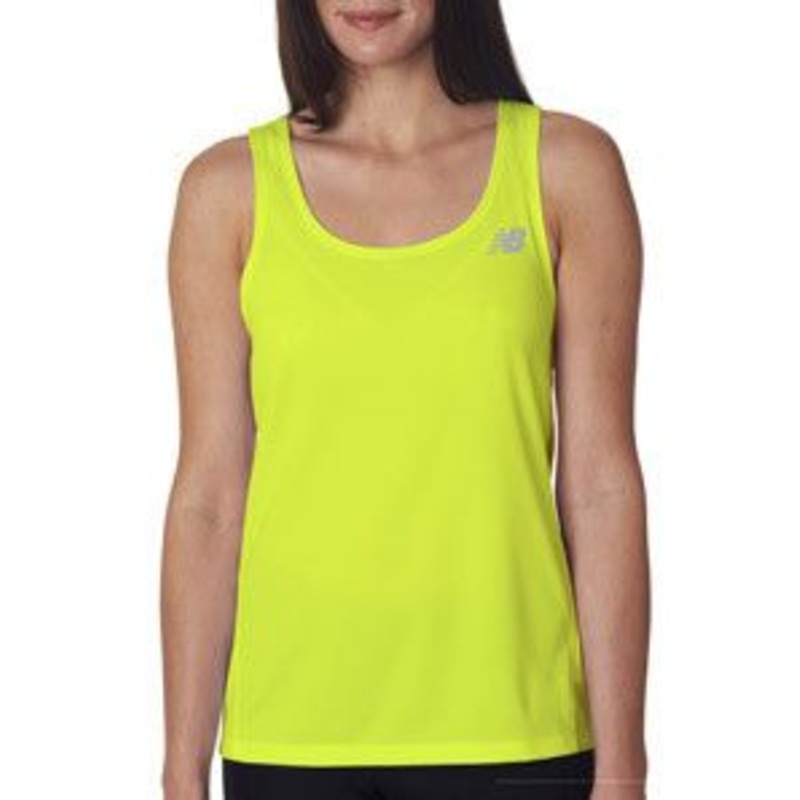 New Balance Singlet Yellow Womens