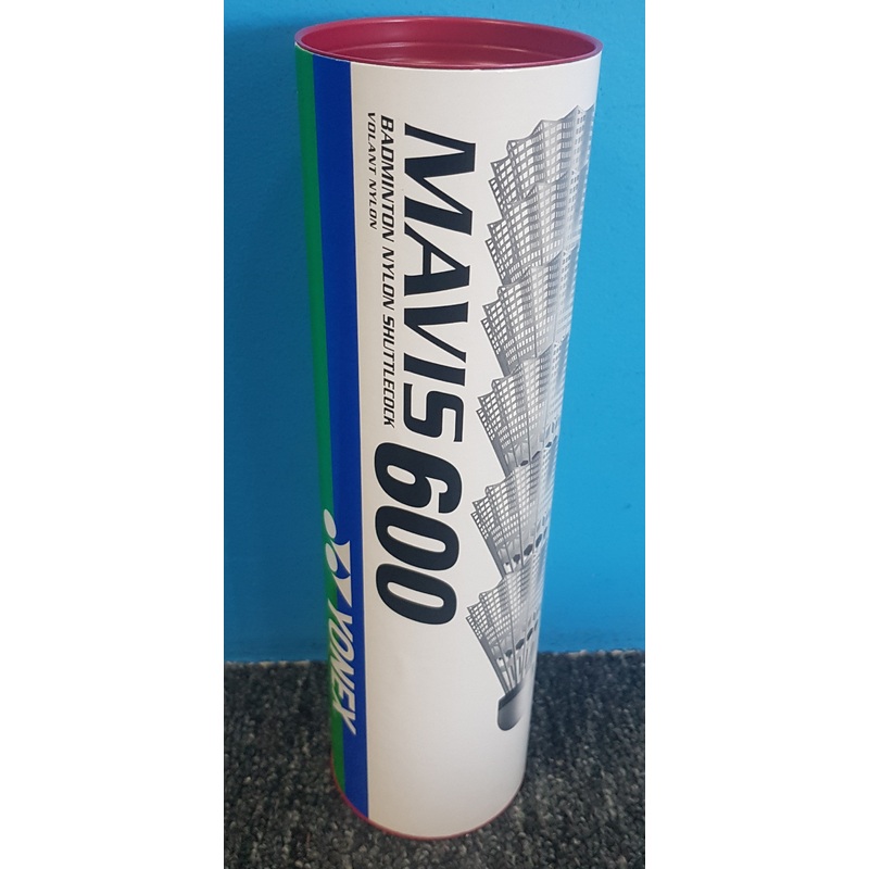 Yonex Mavis  600 Fast Shuttle (Tube 6)-White
