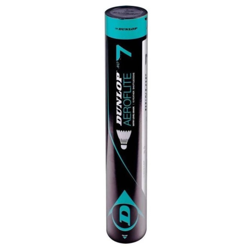 Dunlop Aeroflite No.7 Shuttlecocks 12 Pack