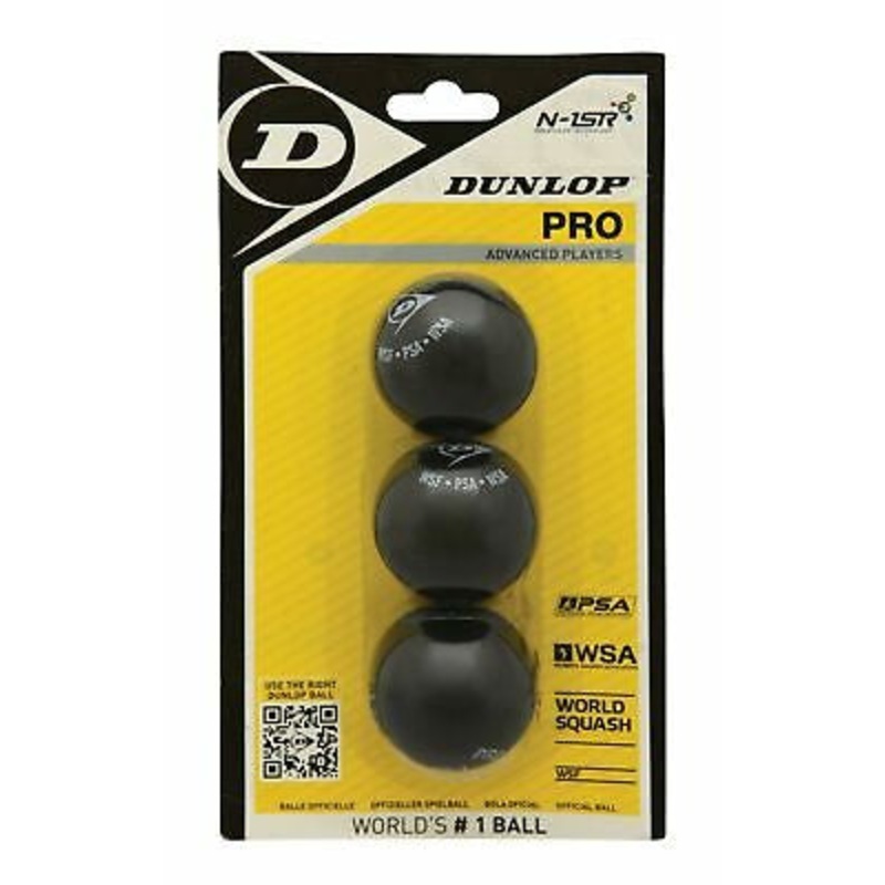 Dunlop Squash Ball Pro 3pack