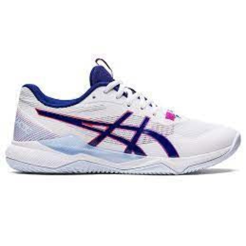 Asics Gel-Tactic White/Dive Blue Womens