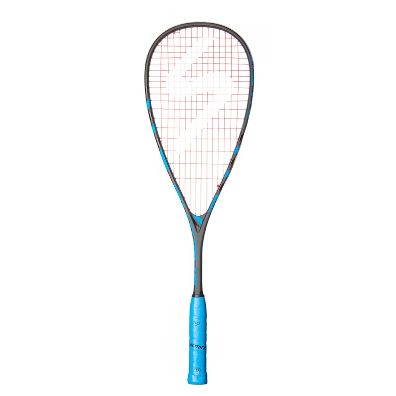 Salming Forza Feather Black/Cyan