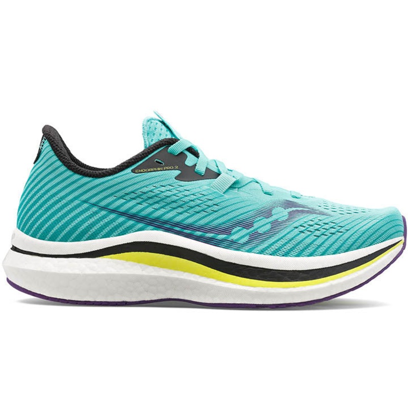 Saucony Endorphin Pro 2 (Cool Mint/Acid Comme) Womens
