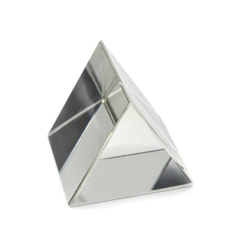 Glass Right-Angled Prism, 50x50x70mm Sides