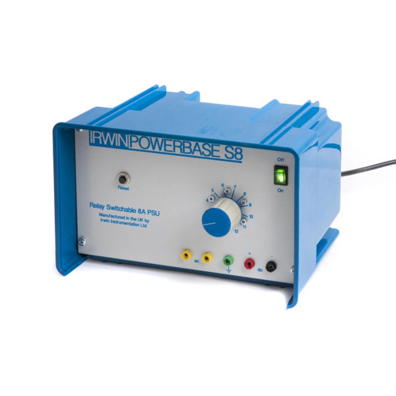 Irwin PowerBase S8 Power Supply – 0-12V AC/DC