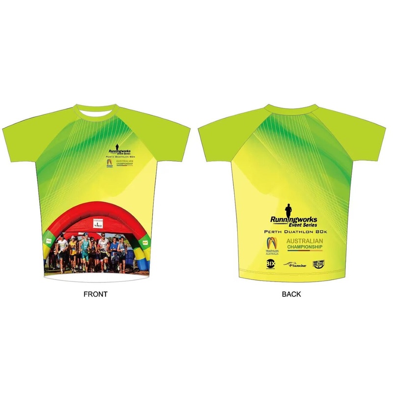 Perth Duathlon Runningworks Festival Shirts