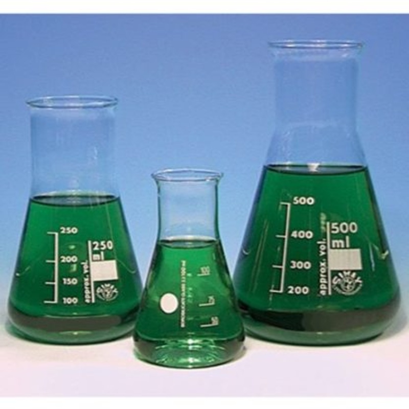 Simax Glass Erlenmeyer Flask with Wide Neck – 100mL x 10pcs