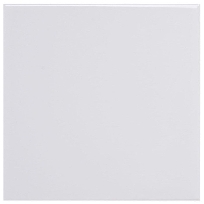 White Ceramic Tile – 150x150mm