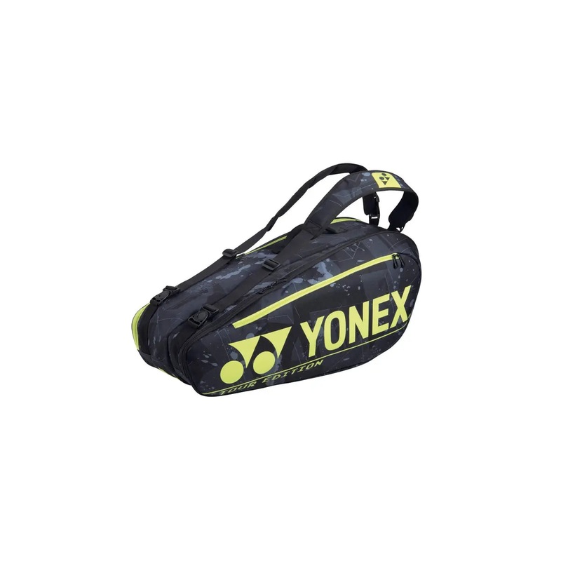 Yonex Pro Racquet Bag 6 pcs Black Yellow