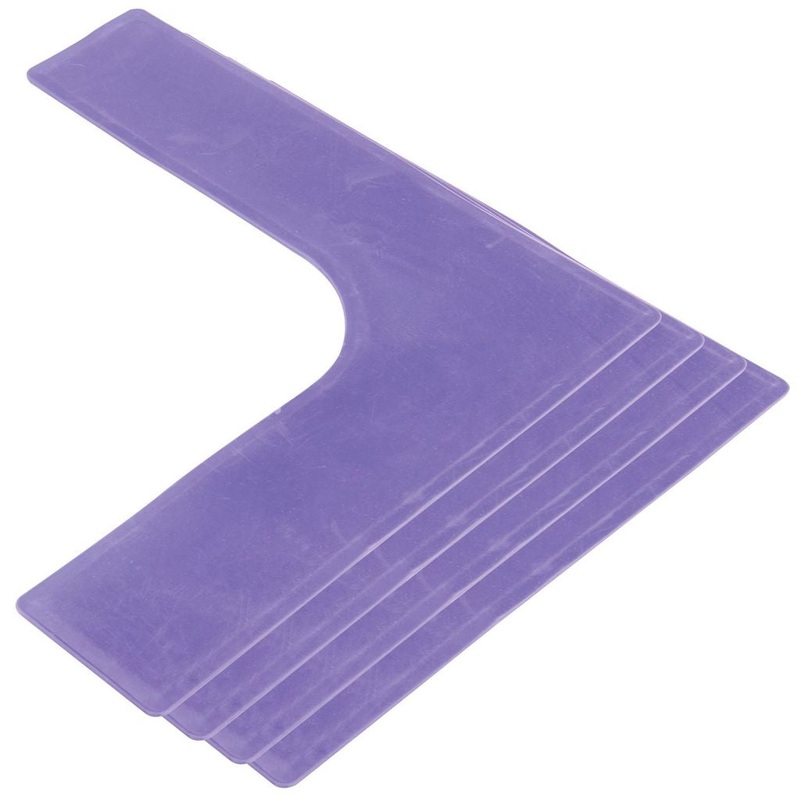 ACTIVATE CORNER ANGLE  PURPLE, SET OF 4