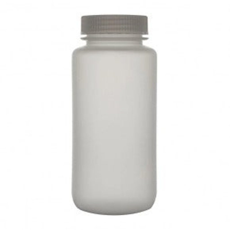 Polypropylene Bottles Wide Mouth with Screw Cap – 125mL x 12pcs