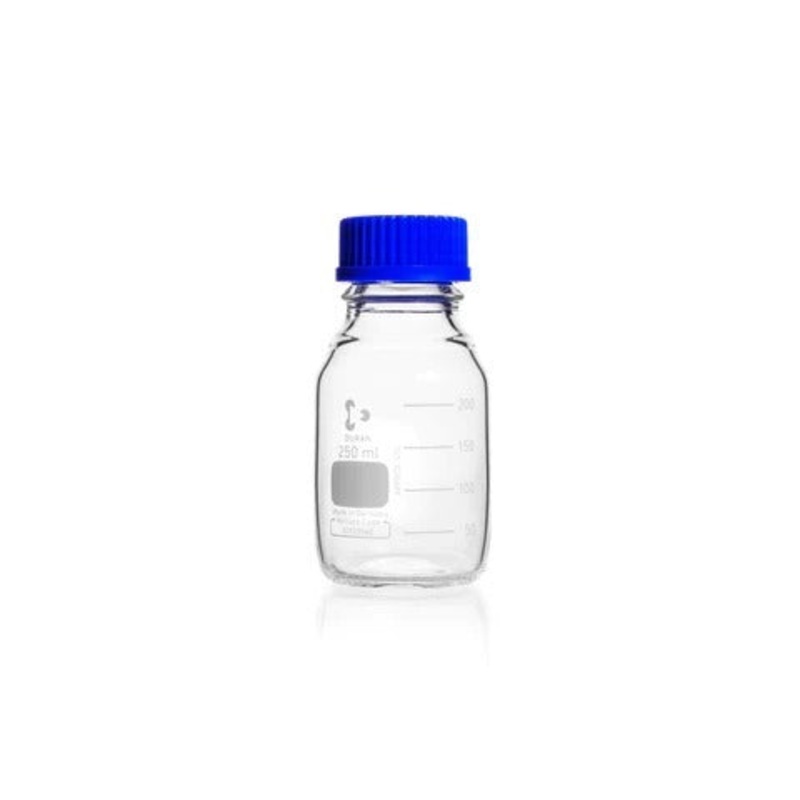 Simax Glass Reagent Bottle Wide Mouth with Screw Cap GL45 – 500mL x 10pcs