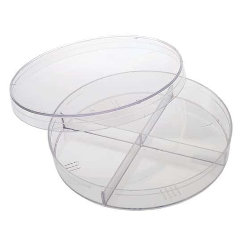 Sterile 4 Compartment Petri Dish – 90mm x 25pcs