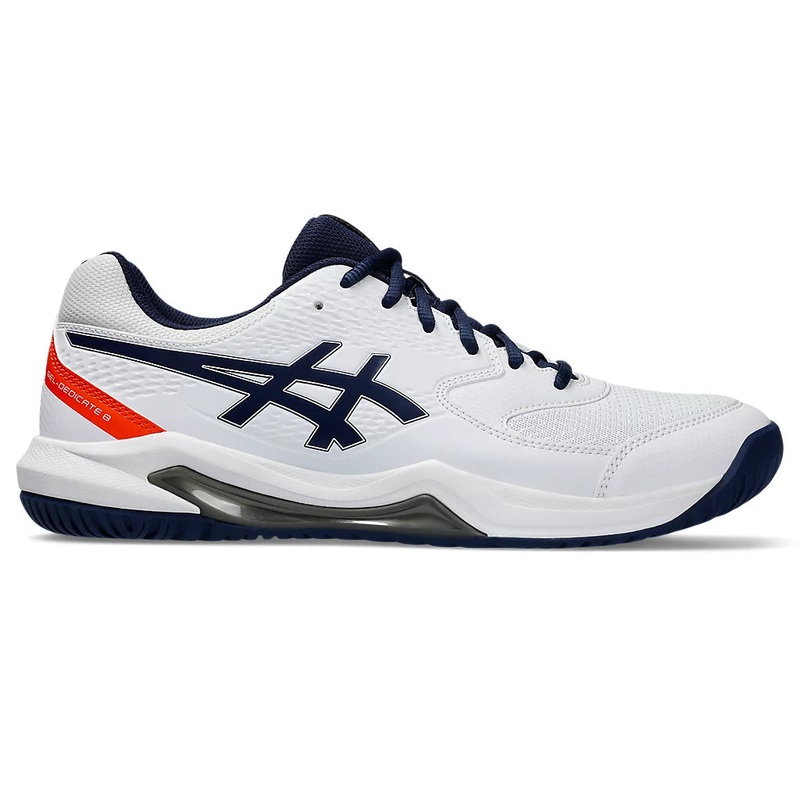 Asics Gel-Dedicate 8 Men White/Blue Expanse
