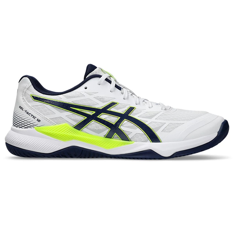 Asics Gel-Tactic 12 Men White/Blue Expanse