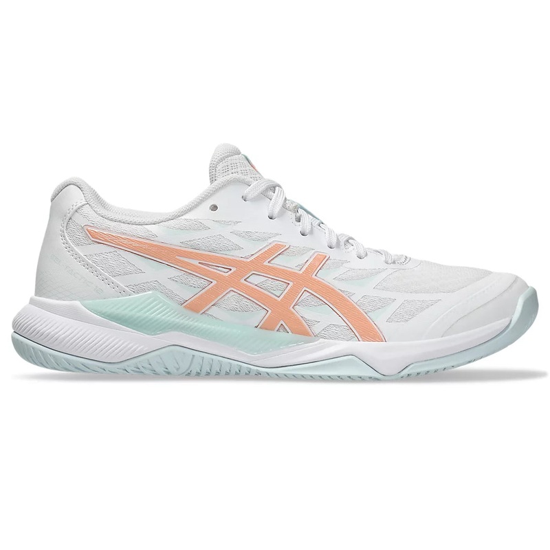 Asics Gel-Tactic 12 Women White/Bright Sunstone