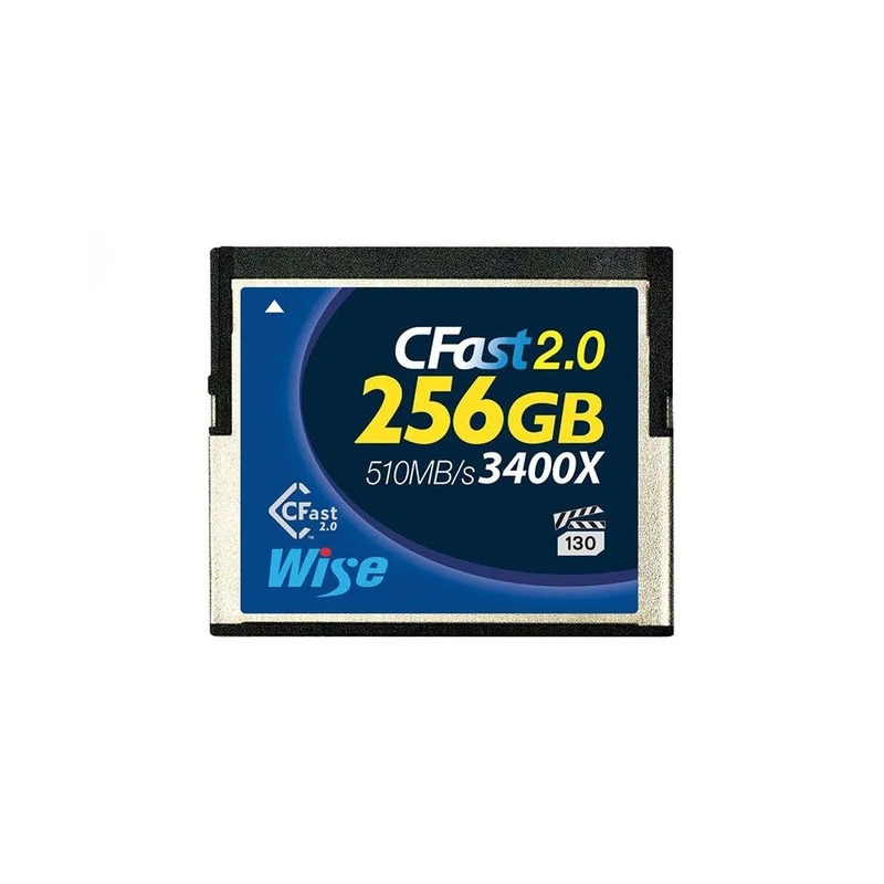 Wise Advanced CFA-2560 256GB CFast 2.0 memory card – A1