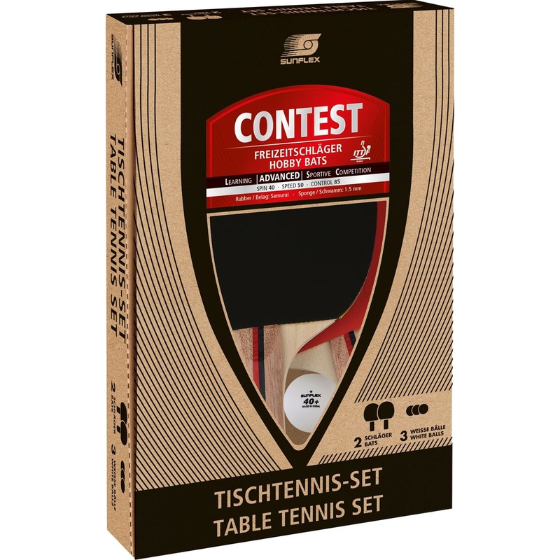 Sunflex Contest 2 Player Table Tennis Set