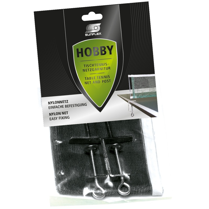 Sunflex Hobby Table Tennis Net and Post Set