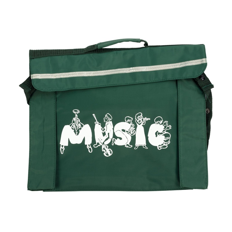 Primo music bag with musician design – Dark green