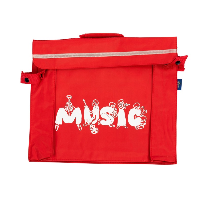 Primo music bag with musician design – Red