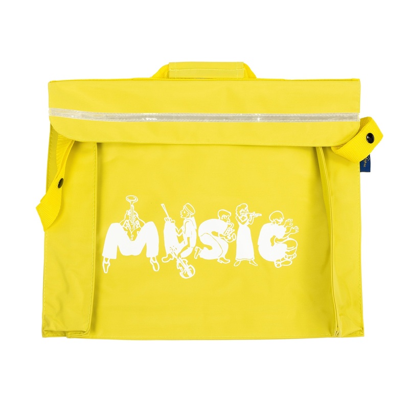 Primo music bag with musician design – Yellow