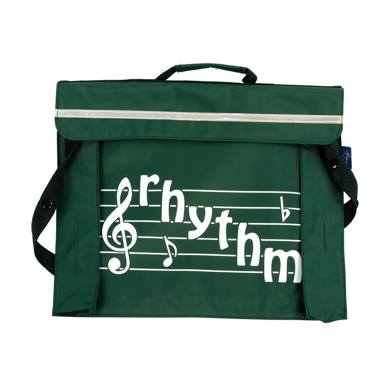 Primo music bag with ‘Rhythm’ design – Green