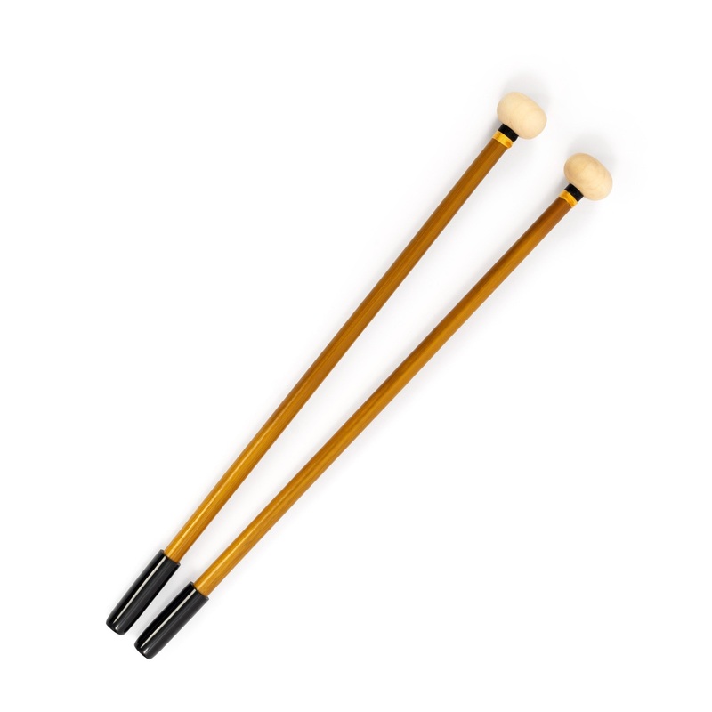 Professional timpani mallet with solid maple head – hard