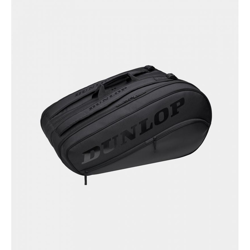 Dunlop 22 Team 12 Racquet Bag Black/Black