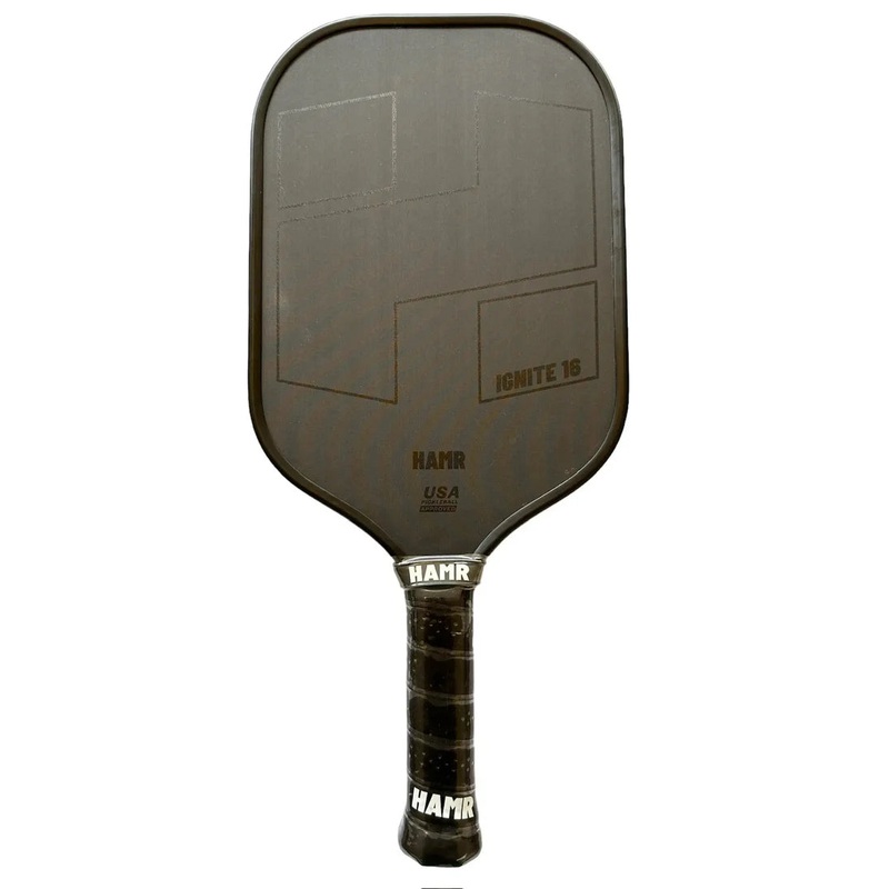 HAMR Ignite 16 Black Pickleball Paddle