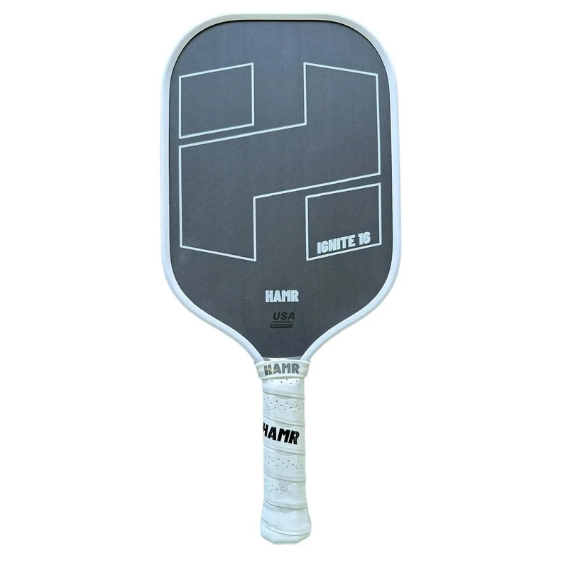 HAMR Ignite 16 White Pickleball Paddle