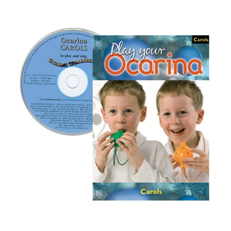Play Your Ocarina Carols – Book & CD