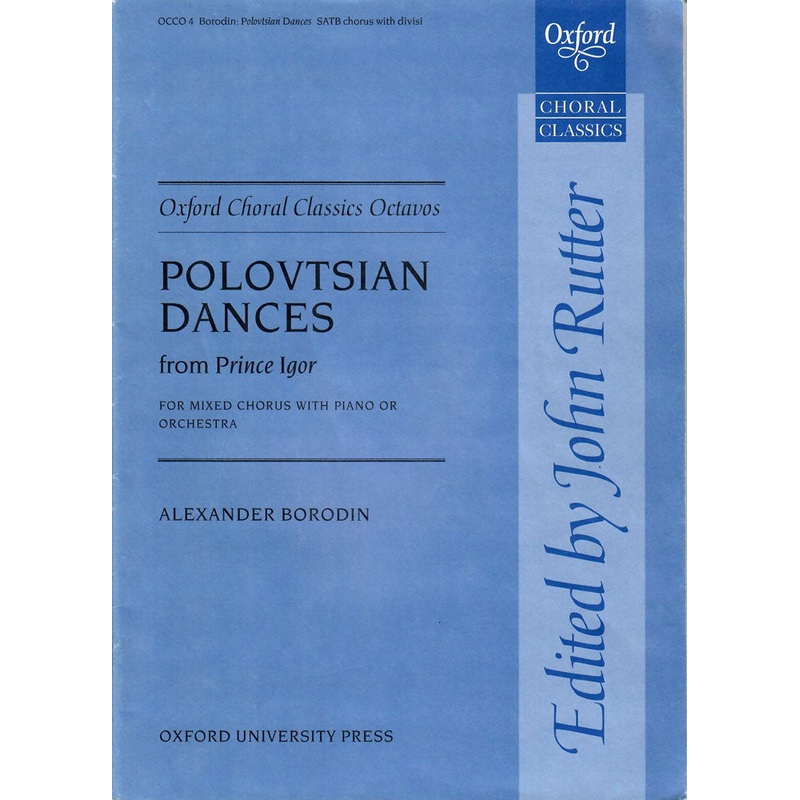 Polovtsian Dances from Prince Igor: Vocal score