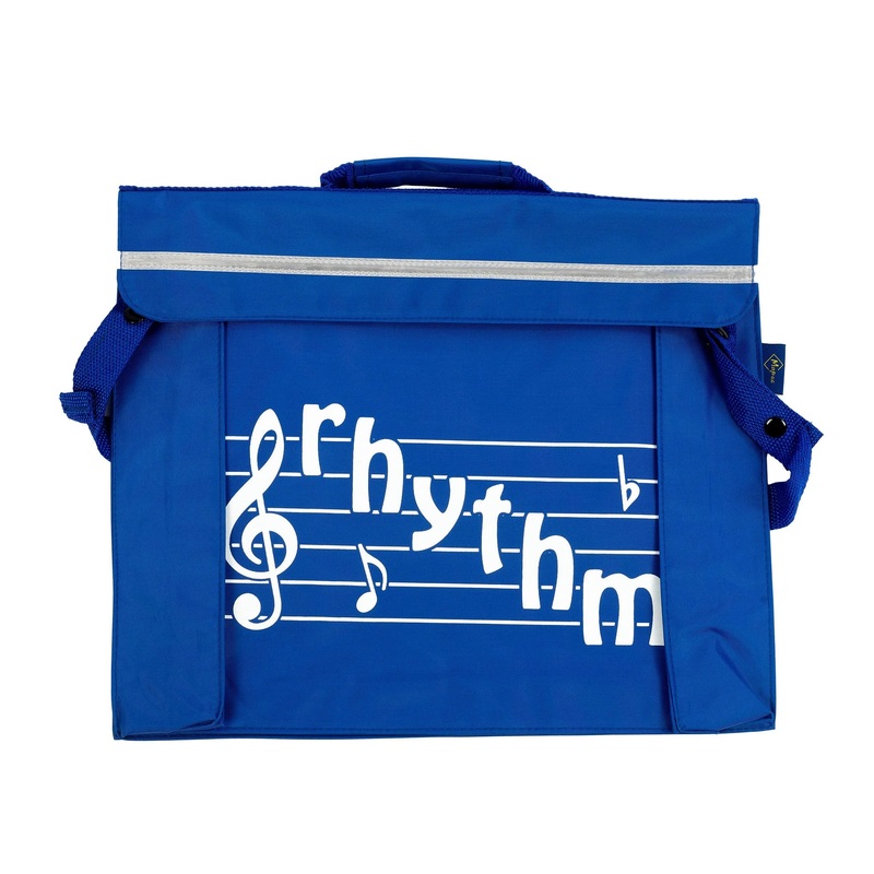 Primo music bag with ‘Rhythm’ design – Royal blue