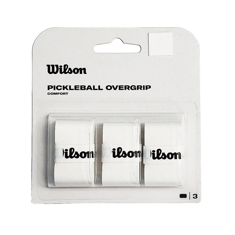 Wilson Pro Overgrip Pickleball White 3 Pack