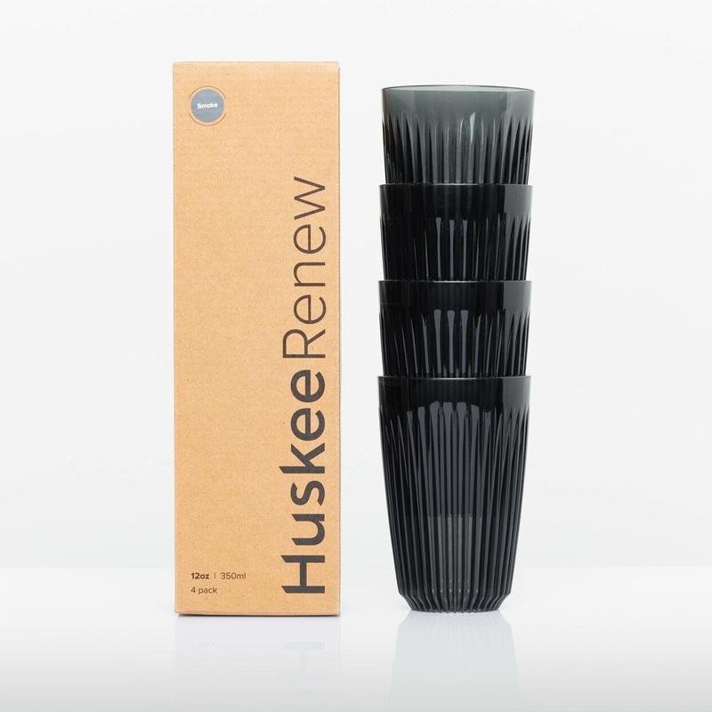 12oz HuskeeRenew Cup 4-pack – Smoke