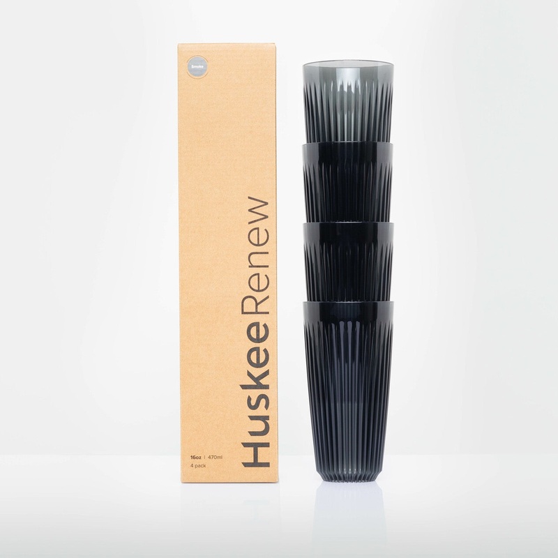 16oz HuskeeRenew Cup 4-pack – Smoke